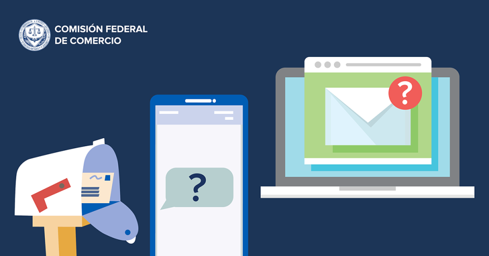 Spam texts, emails, and junk mail