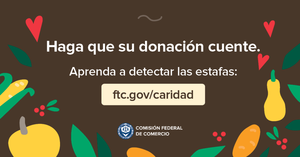 Haga que su donación cuente.